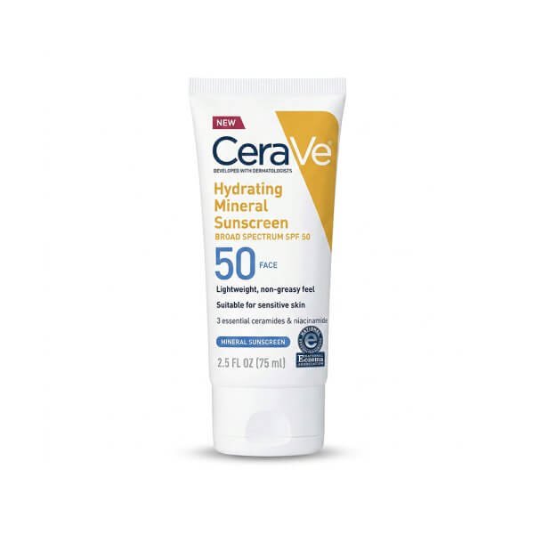 واقي شمس مرطب للوجه SPF 50 للبشرة الحساسة 75مل