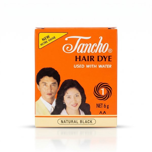صبغة صبغة شعر تانشو أسود طبيعي رقم 1